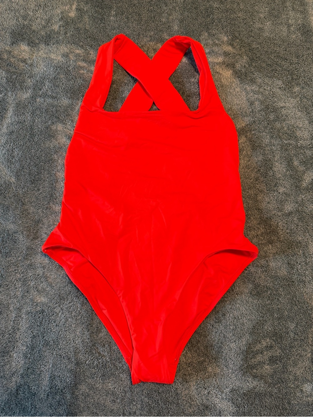BONDI BORN Fernanda One Piece Swimsuit Size Large Sunrise 2 (Fiesta) Color NWT